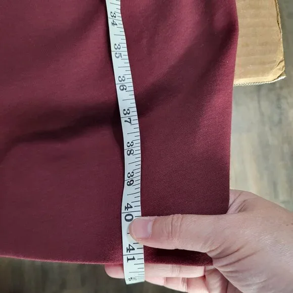 Boden Womens' SZ 6R Natalie Ponte Dress Cowl Neck Cap Sleeve Fitted Lined - Picture 10 of 16